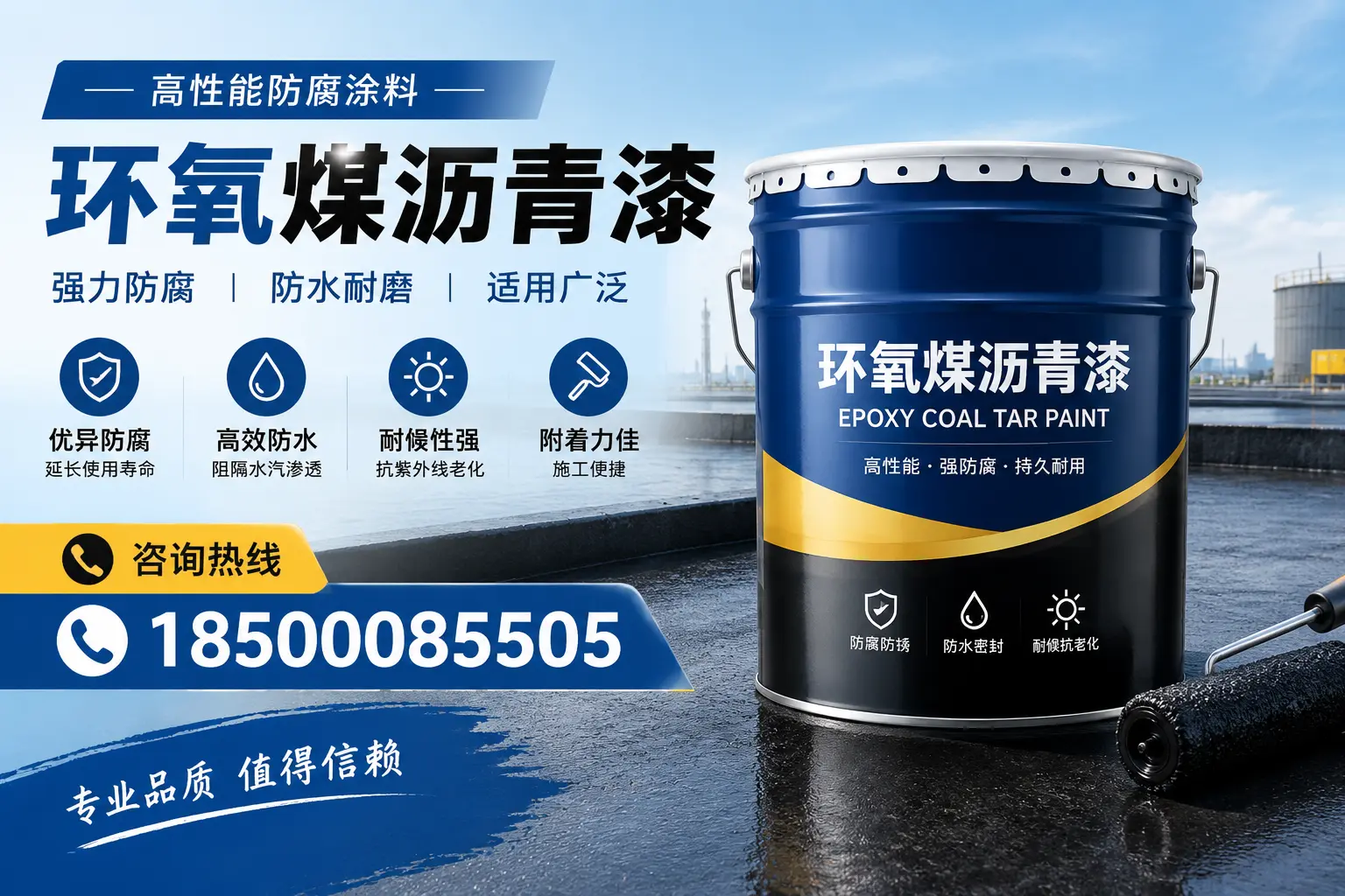 环氧煤沥青漆的主要成分与功能,云浮用户深度了解